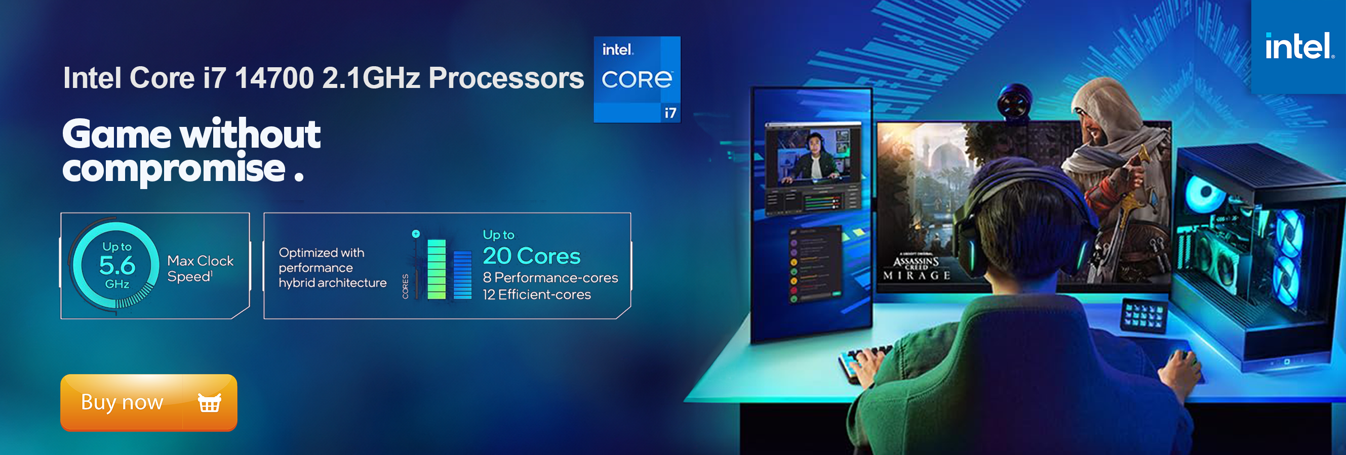 Intel Core i7 14700 2.1GHz Processor